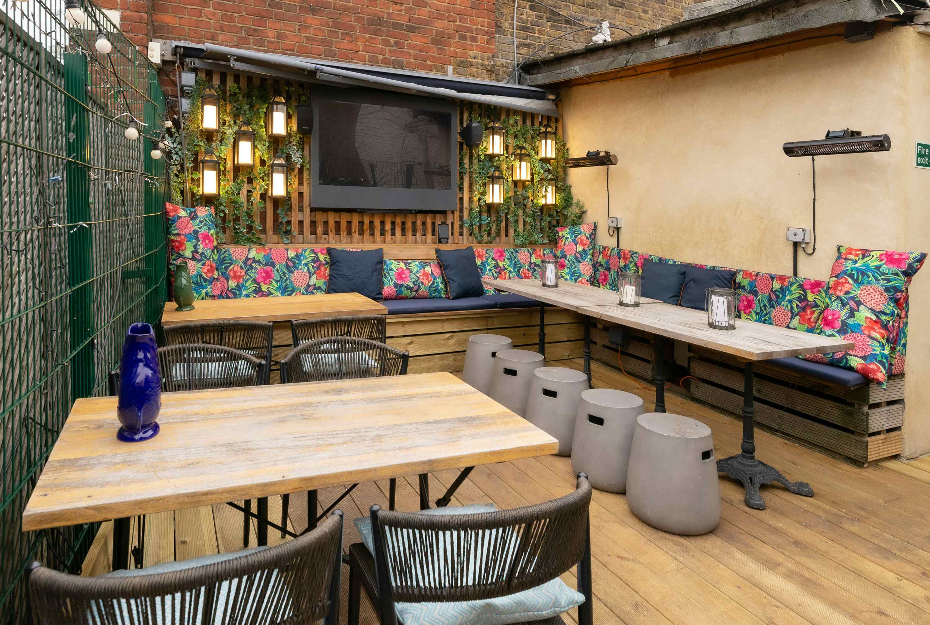 The Rooftop Terrace, Bow Street Tavern